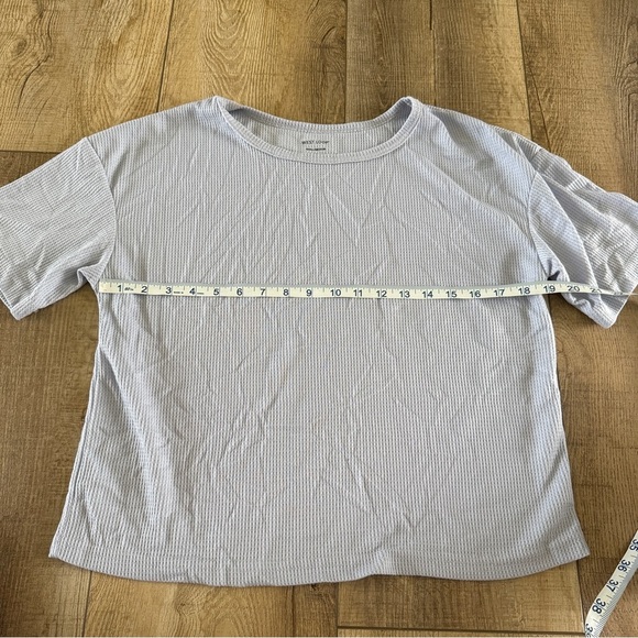 West Loop 2 piece short and shirt light blue set s/m - Picture 3 of 7